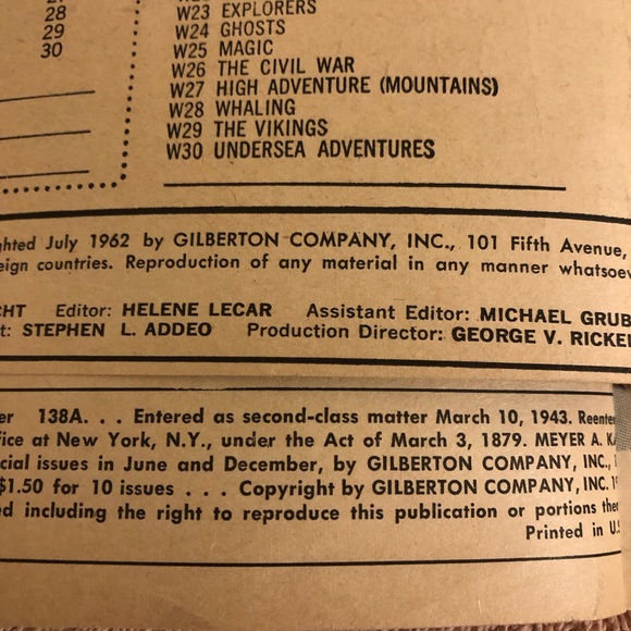 Vintage Classics Illustrated Special Issue Adventures in Science & Prehistoric - Picture 10 of 11